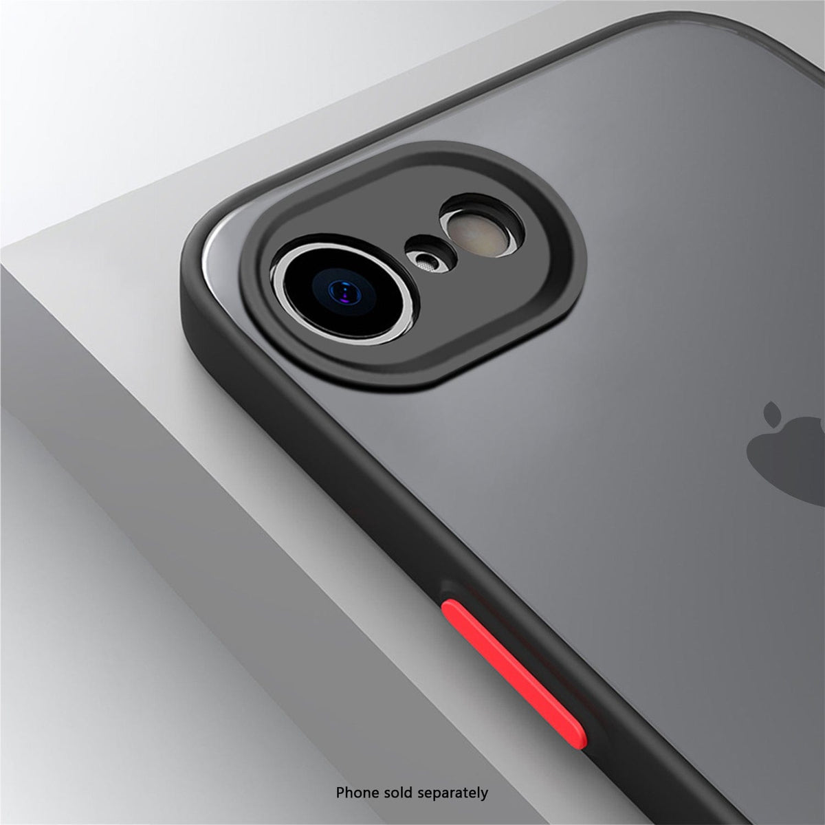 SaharaCase Venture Clear Case for iPhone 17e & iPhone 16e — case fit and edge details