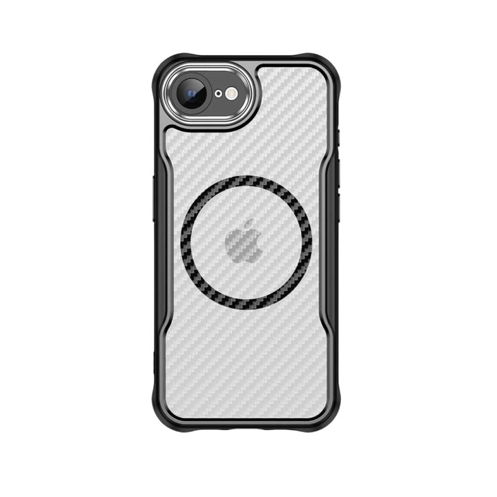 SaharaCase Venture MagSafe-Compatible Clear Case for iPhone 17e & iPhone 16e — case exterior and design details