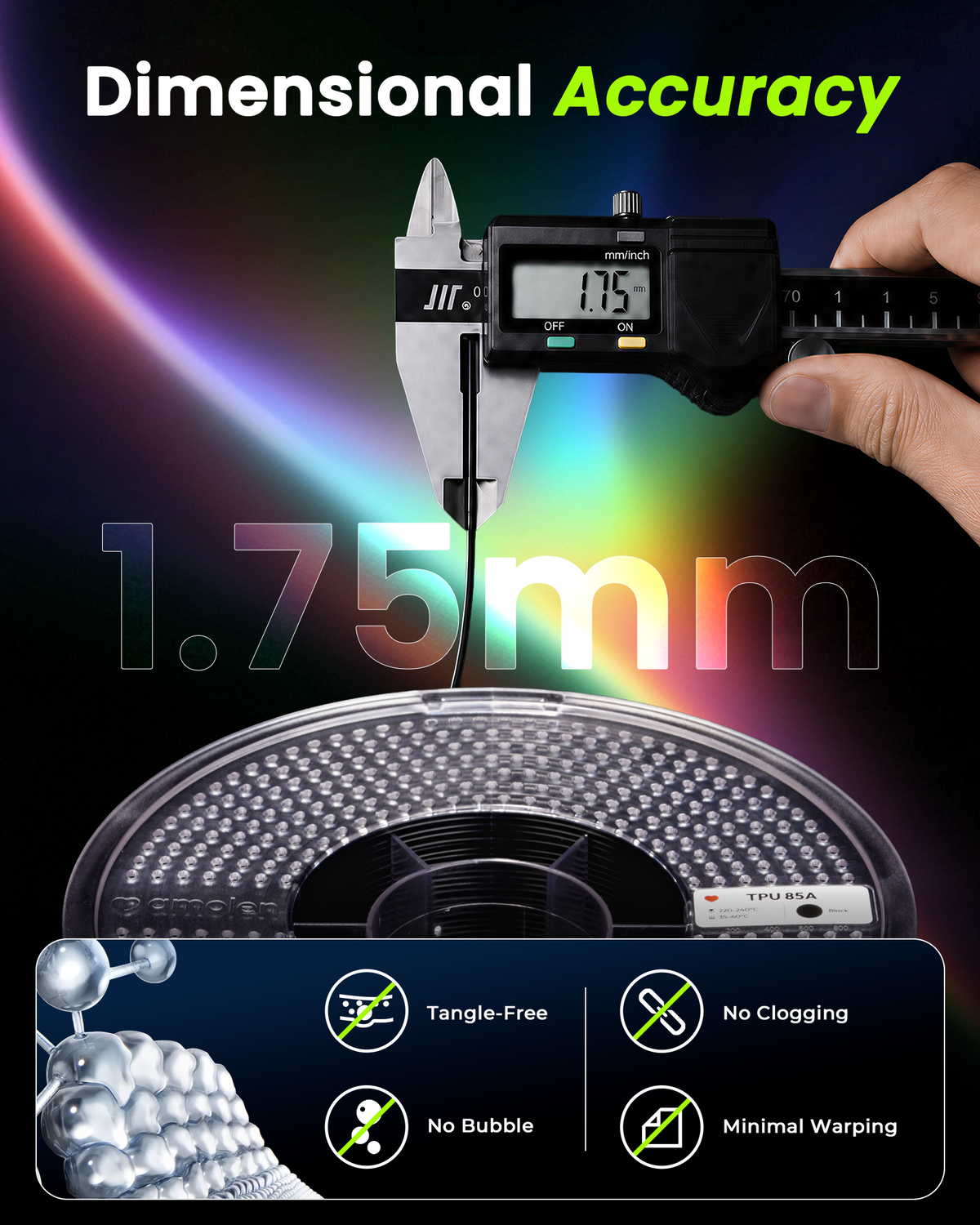 Amolen TPU Basic 1.75mm, 1KG