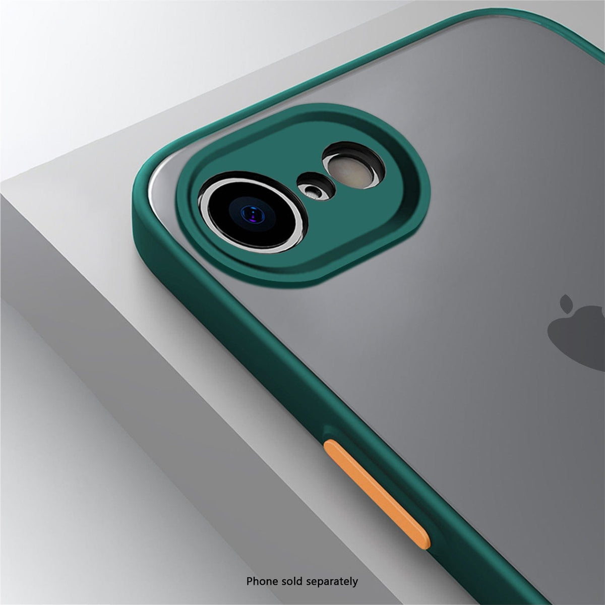 SaharaCase Venture Clear Case for iPhone 17e & iPhone 16e — case fit and edge details