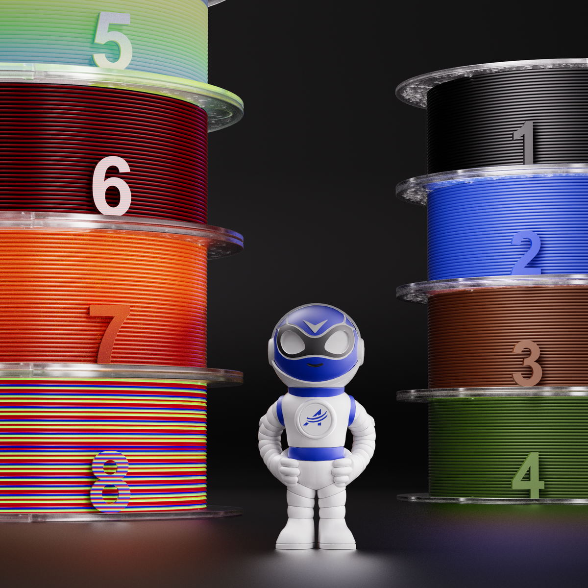 Amolen 8th Anniversary PLA Color Bundle – 4kg & Multi-Set Options