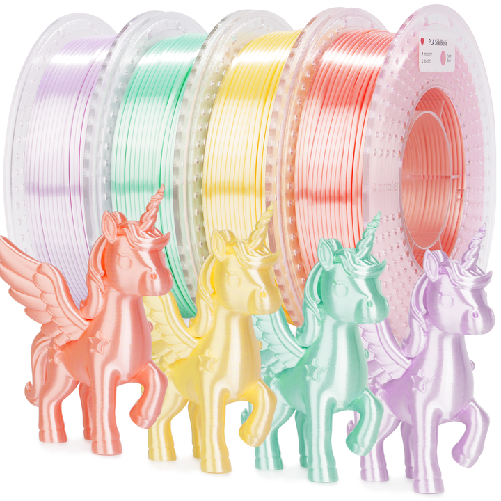 Amolen PLA Silk Basic Variety Pack (4x200g) - 1.75MM