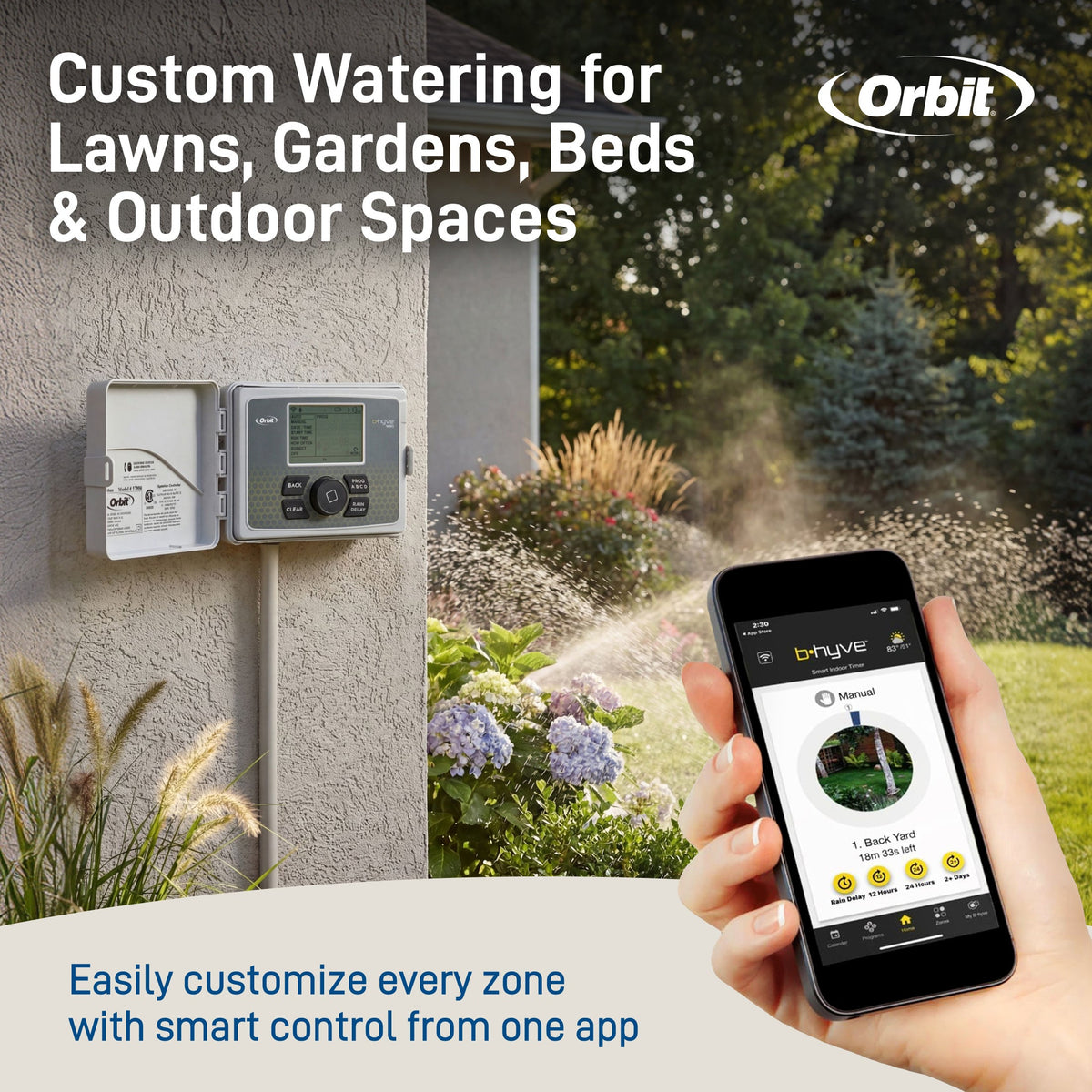 Orbit B-hyve 12-Zone Wi-Fi Sprinkler Controller 57950