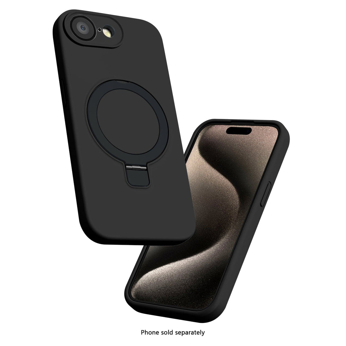 SaharaCase Venture Silicone Case for iPhone 17e & iPhone 16e — case fit and edge details