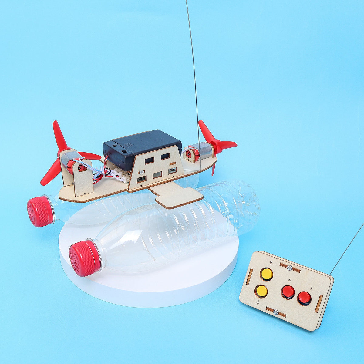 Kitsville ST017: Alternate view of boat and controller
