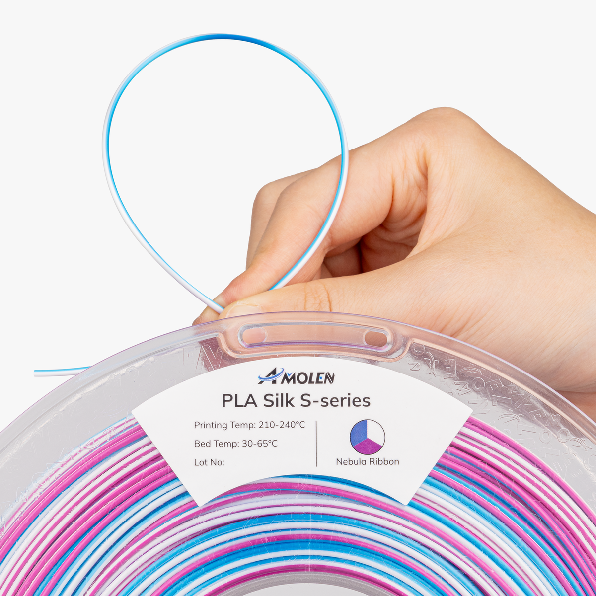 Amolen PLA Silk S-Series Filament, 1.75mm, 1kg