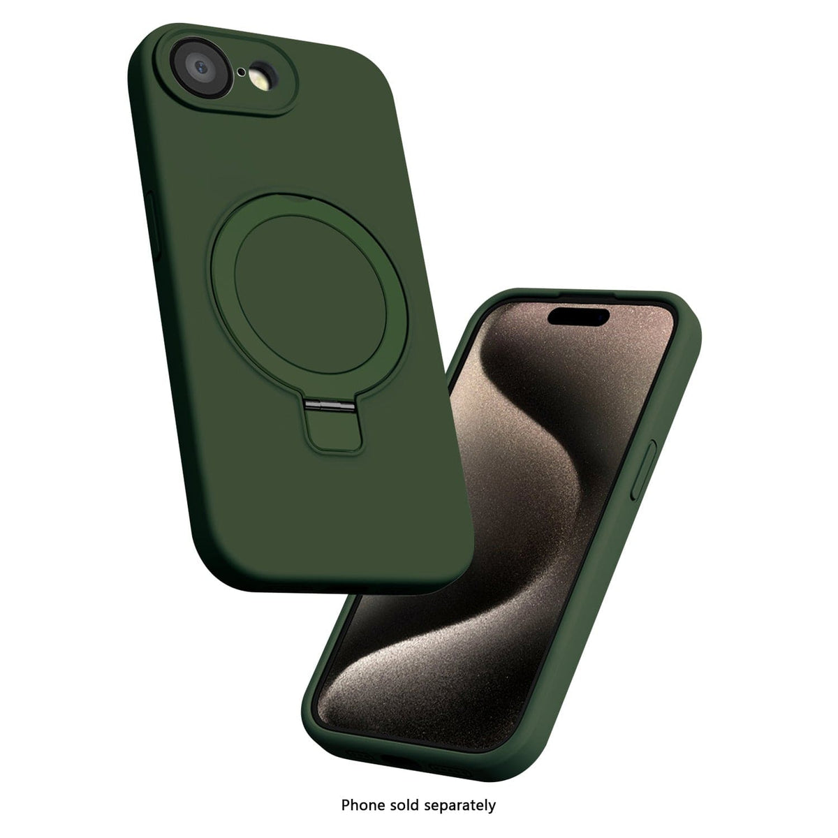 SaharaCase Venture Silicone Case for iPhone 17e & iPhone 16e — case fit and edge details