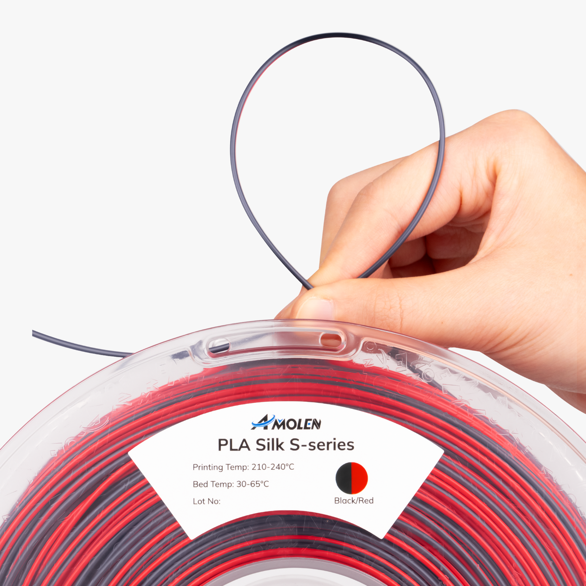 Amolen PLA Silk S-Series Filament, 1.75mm, 1kg
