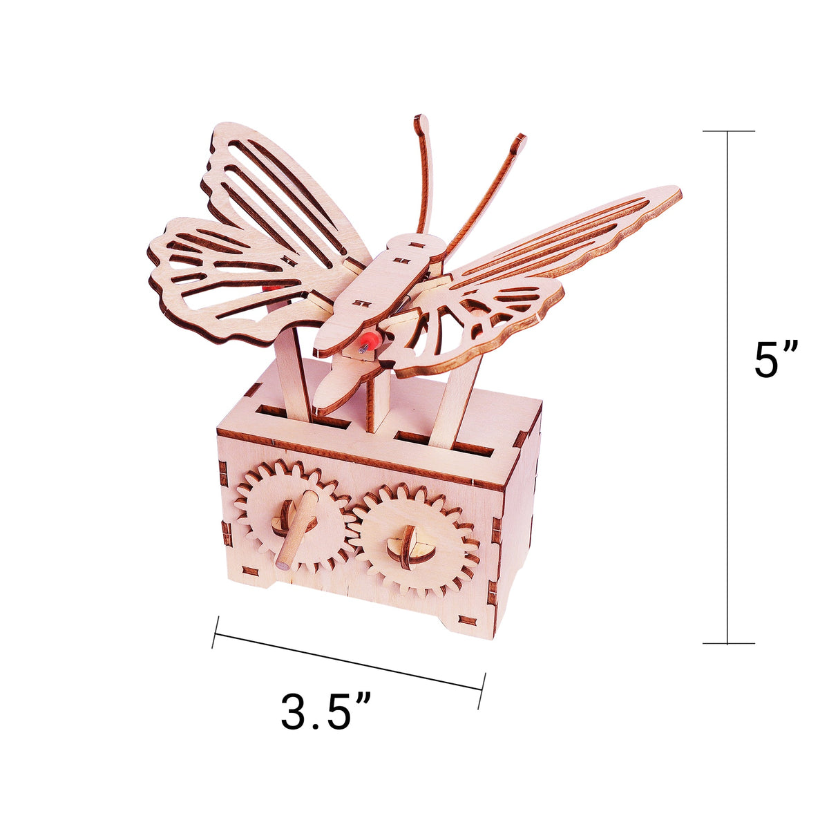 Kitsville ST024: Butterfly model dimensions