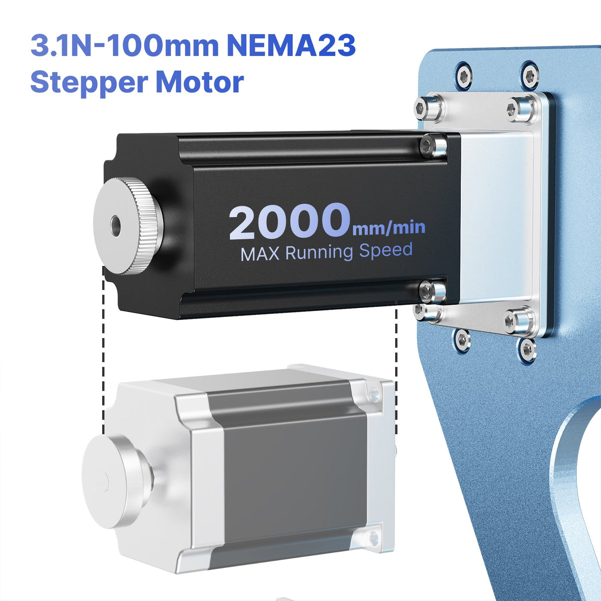 Genmitsu PROVerXL 6050 Plus CNC Router — 300W — NEMA 23 stepper motor illustration