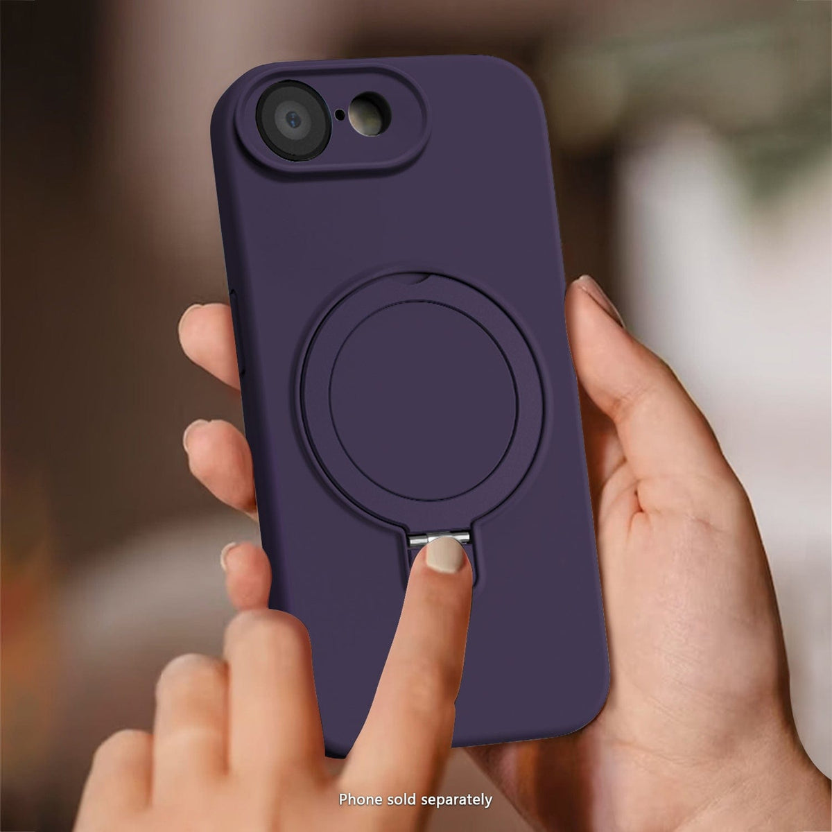 SaharaCase Venture Silicone Case for iPhone 17e & iPhone 16e — case fit and edge details