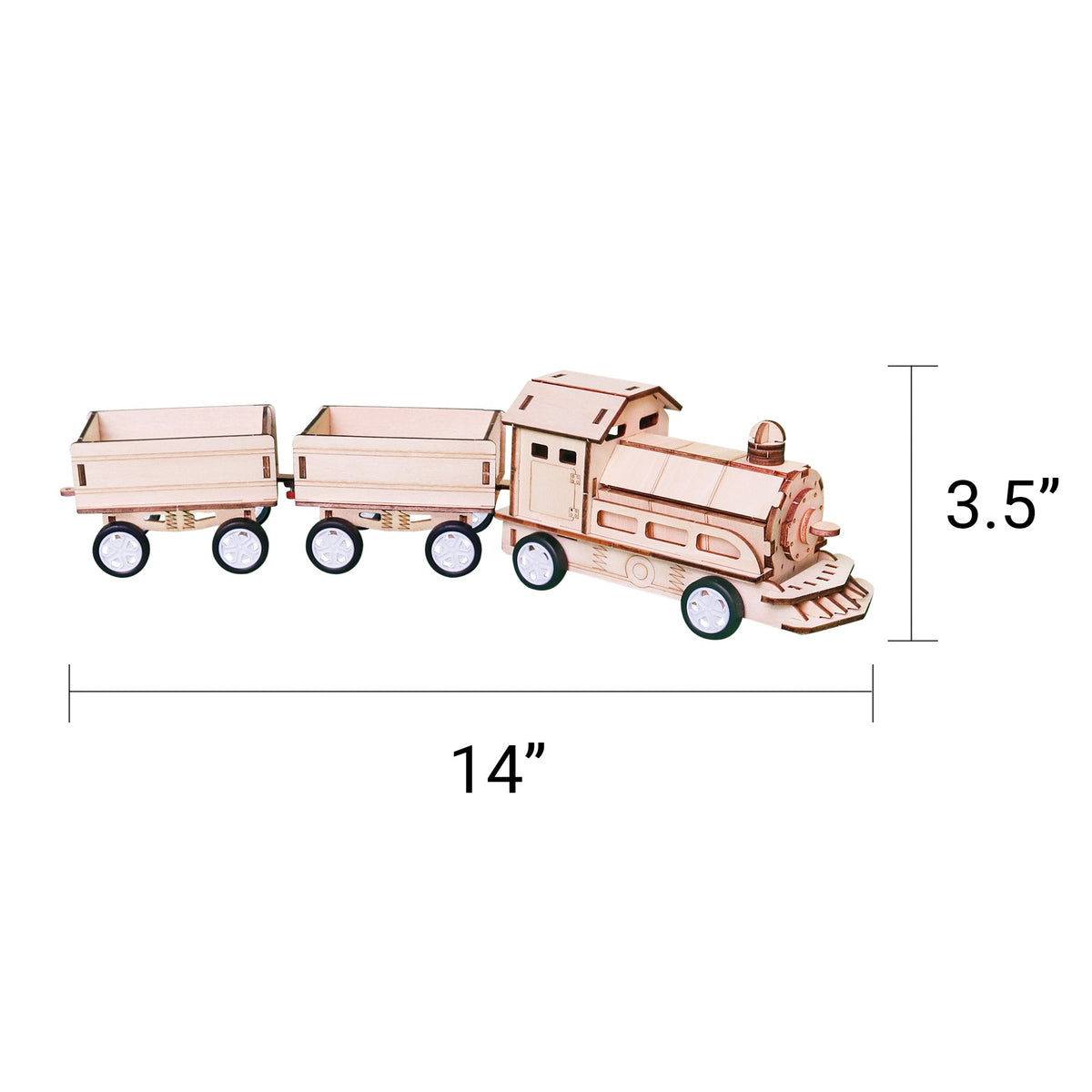 Kitsville ST054: Train dimensions diagram