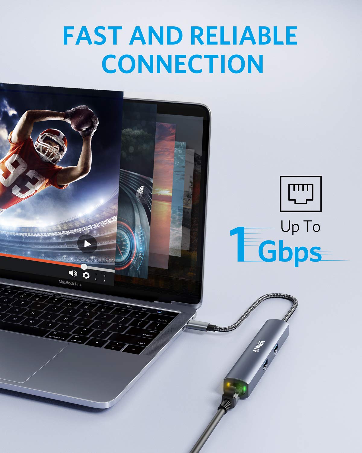 Anker 543 Slim 6-in-1 USB-C Hub