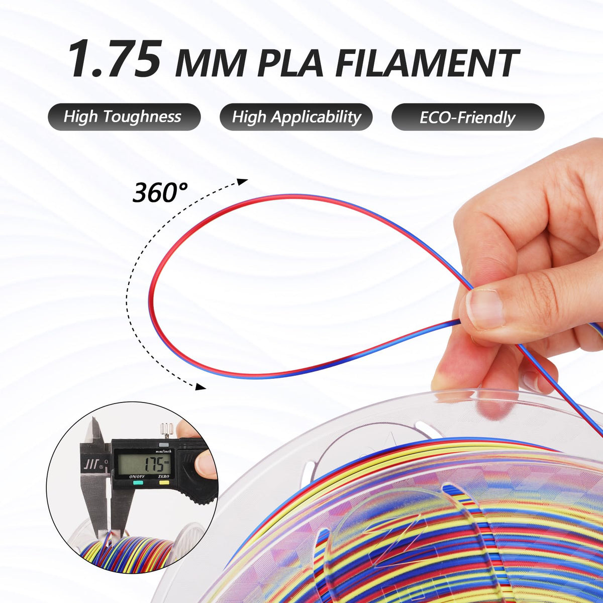 Amolen PLA Silk S-Series Variety Pack (4x200g) - 1.75MM