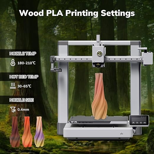 Amolen PLA Wood Variety Pack (4x200g)