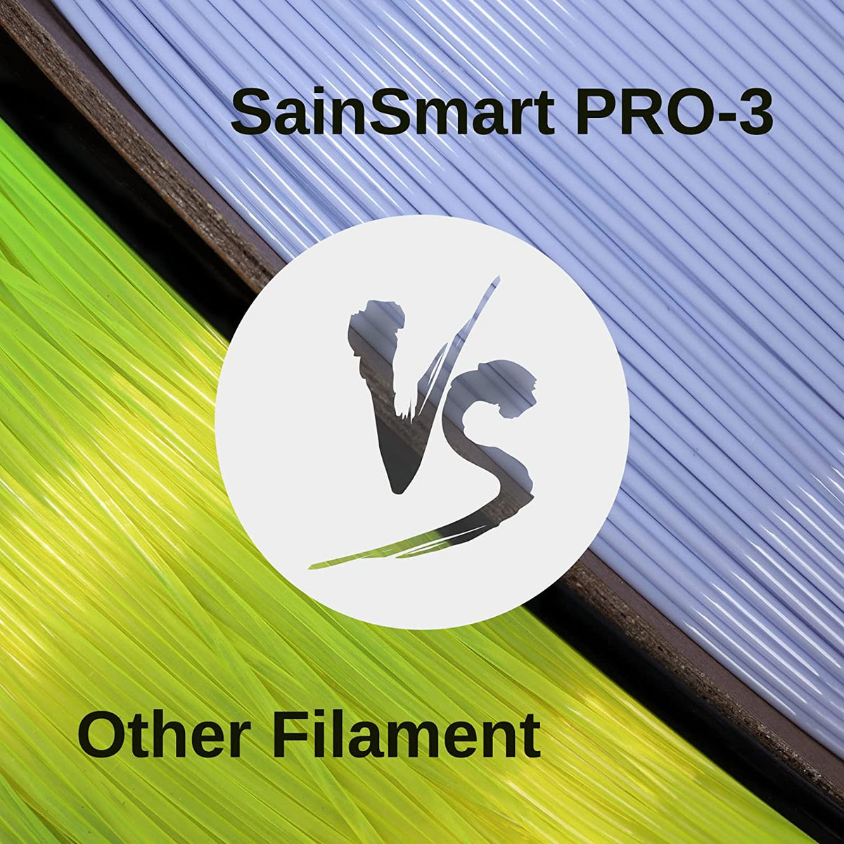SainSmart Comparison graphic of wound filament layers