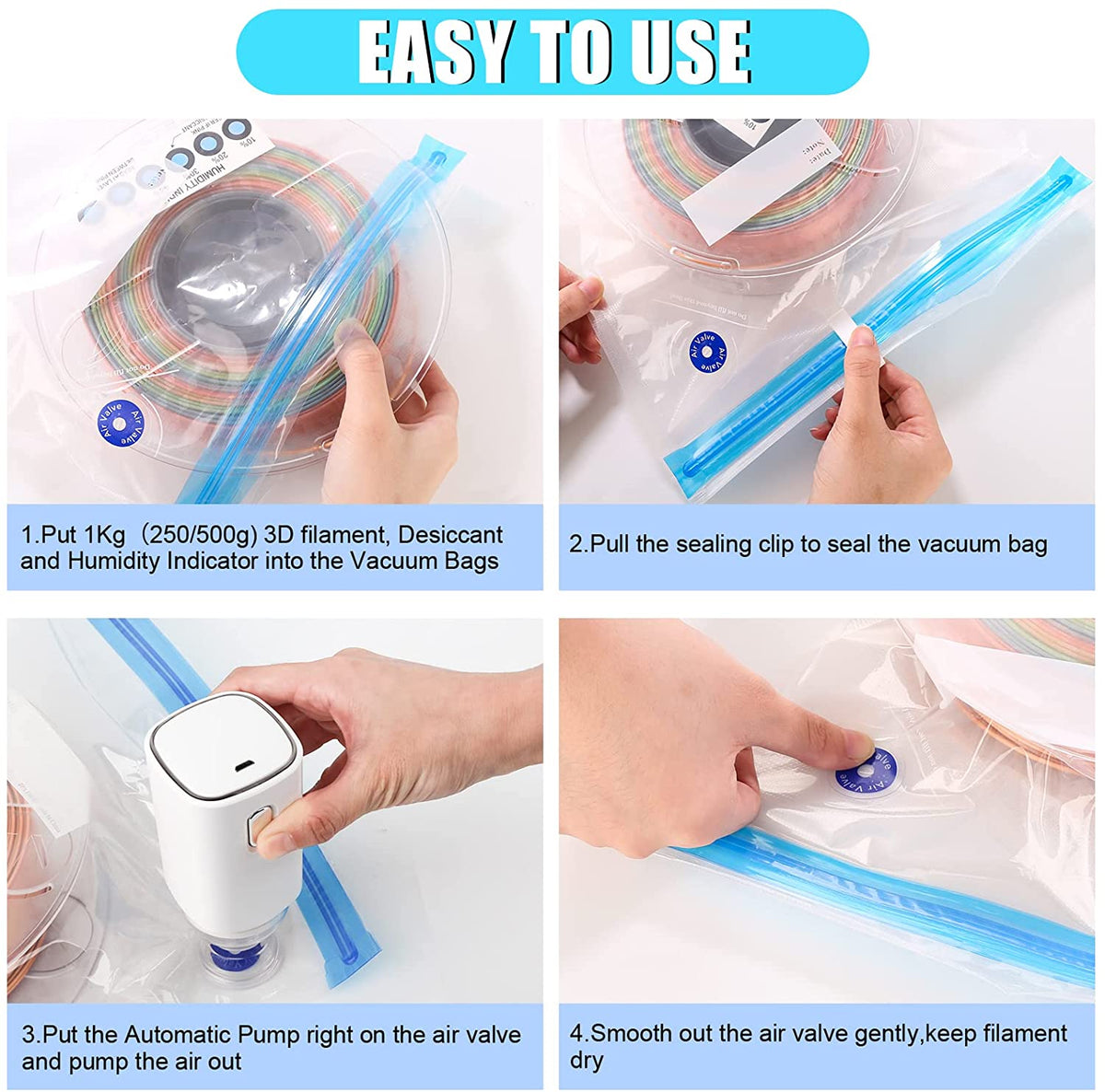 Amolen Vacuum Filament Storage Kit