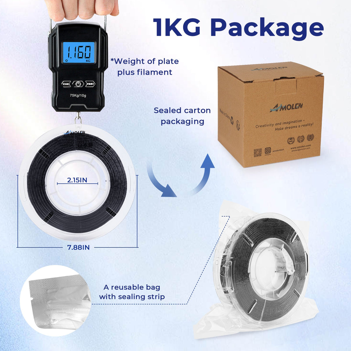 Amolen TPU Flexible Variety Pack (4x200g)