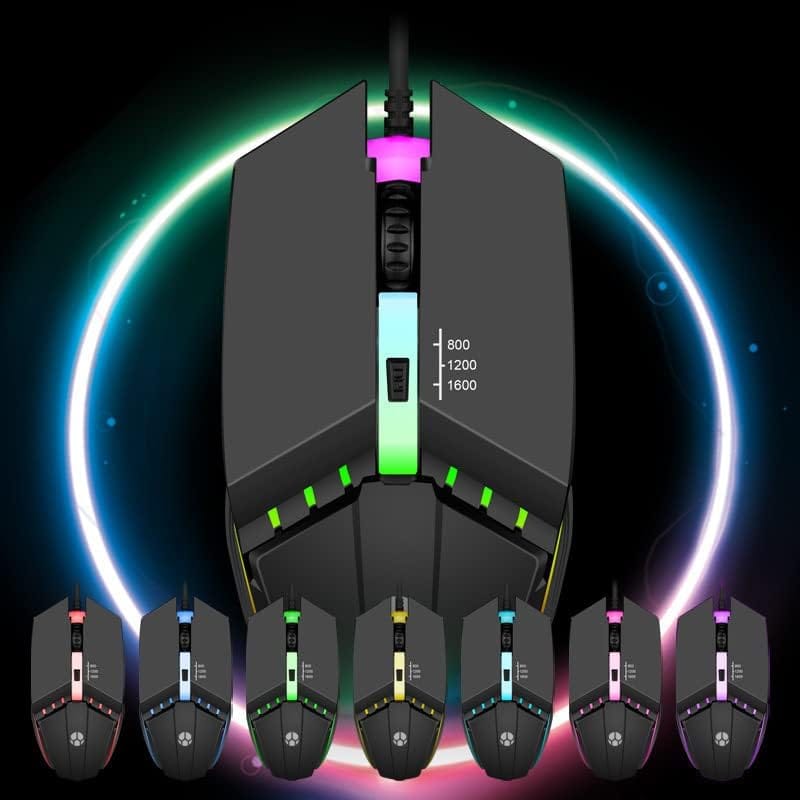 RGB lighting modes on the black mouse supplied with white keyboard variants