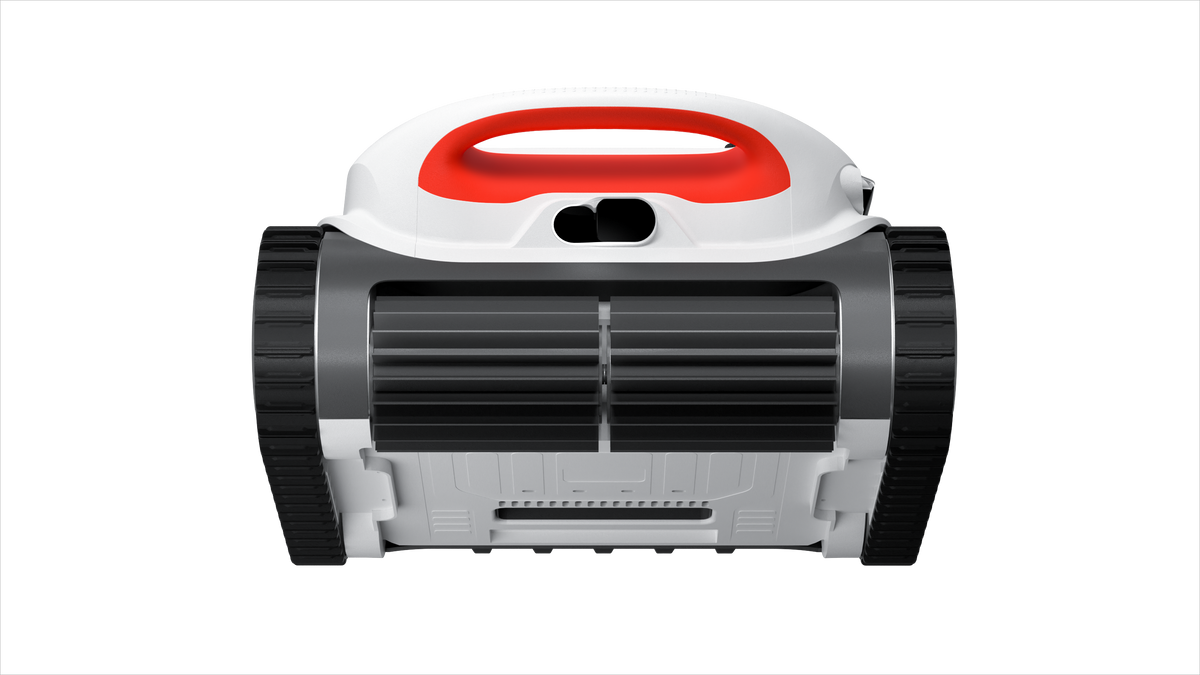 Sublue BN Pro robotic pool cleaner underside brush and intake view