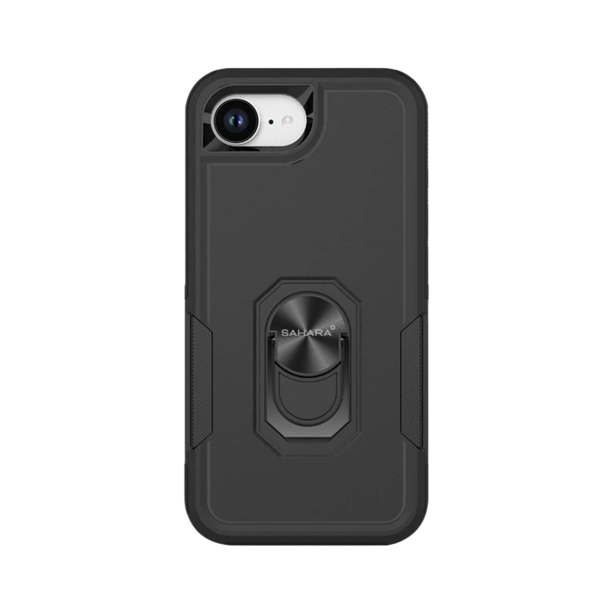 SaharaCase Raider Heavy-Duty Kickstand Case for iPhone 17e & iPhone 16e — case fit and edge details