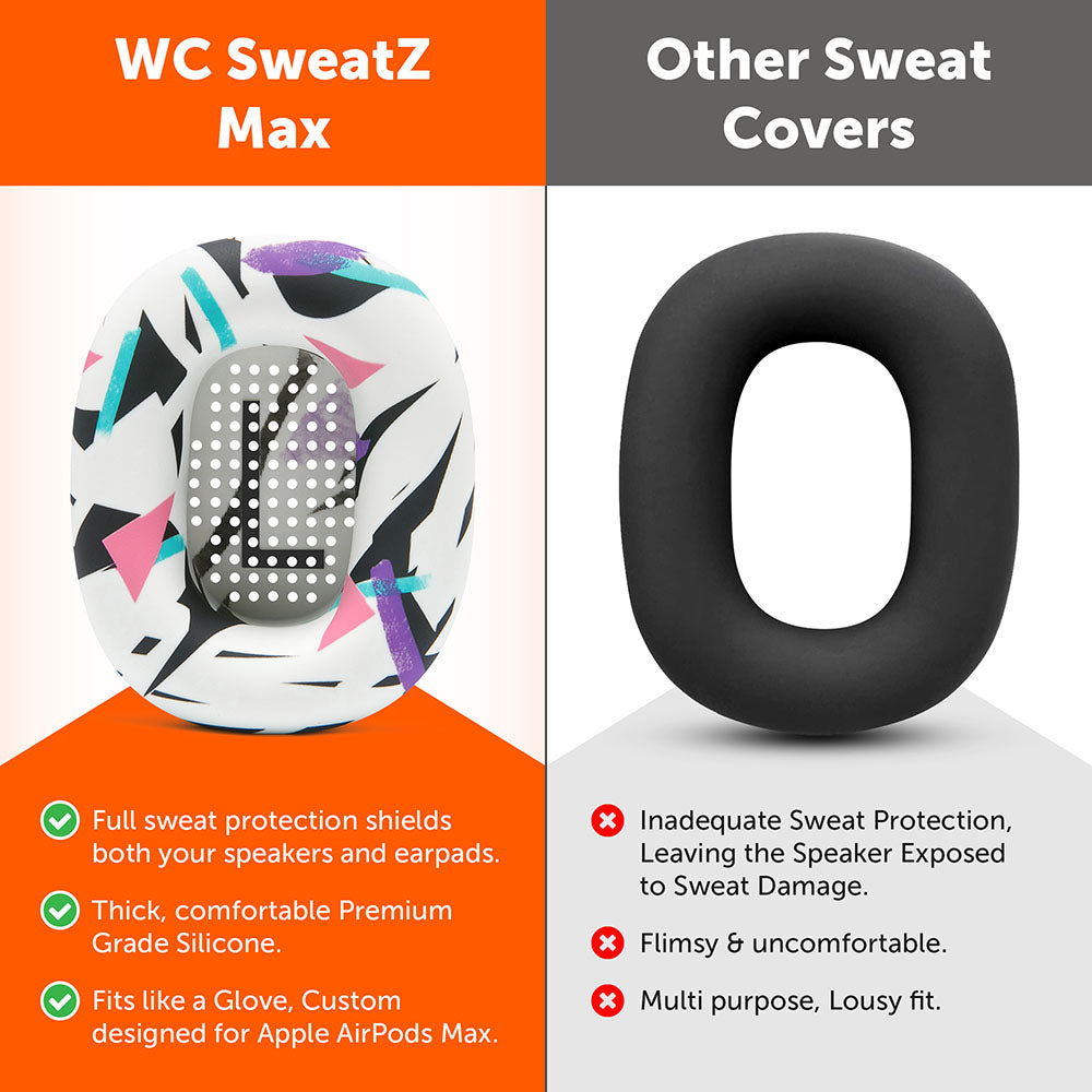 Wicked Cushions Apple Airpods Max 1 Earpad Sweat Covers - WC SweatZ Max