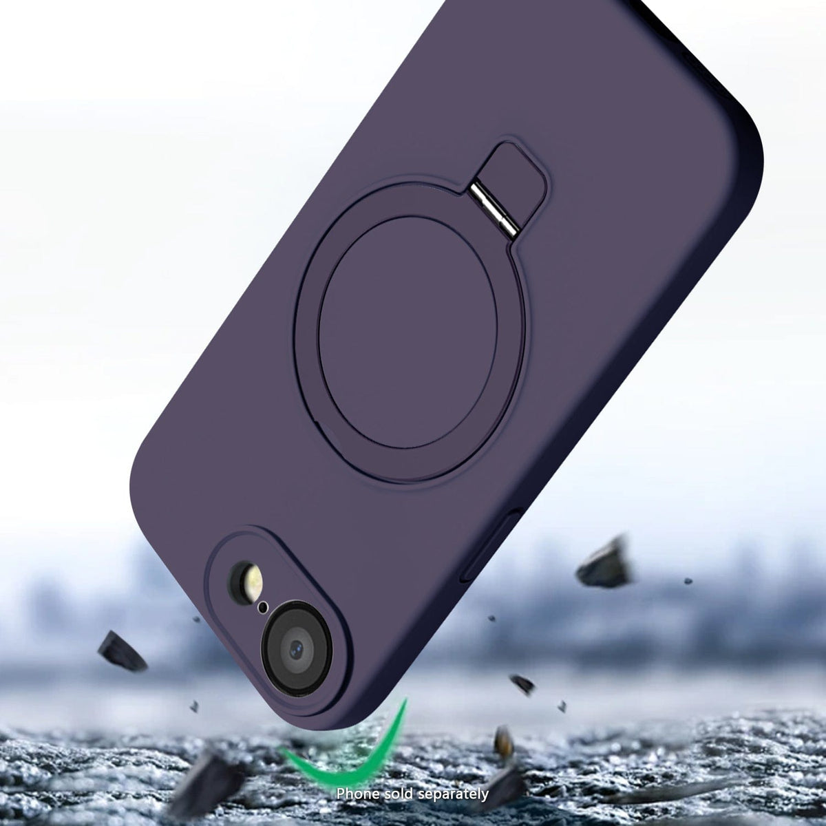 SaharaCase Venture Silicone Case for iPhone 17e & iPhone 16e — case exterior and design details