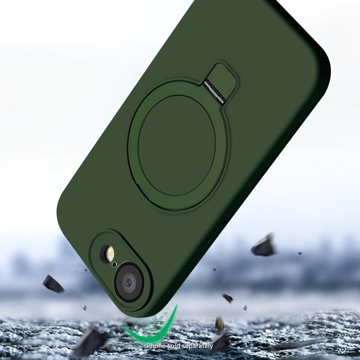 SaharaCase Venture Silicone Case for iPhone 17e & iPhone 16e — case exterior and design details