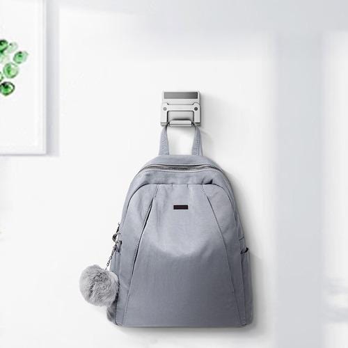 Supplier lifestyle image showing a bag hanging from the holder