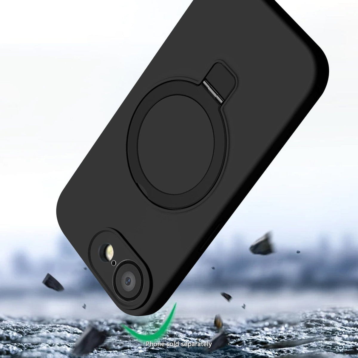 SaharaCase Venture Silicone Case for iPhone 17e & iPhone 16e — case exterior and design details
