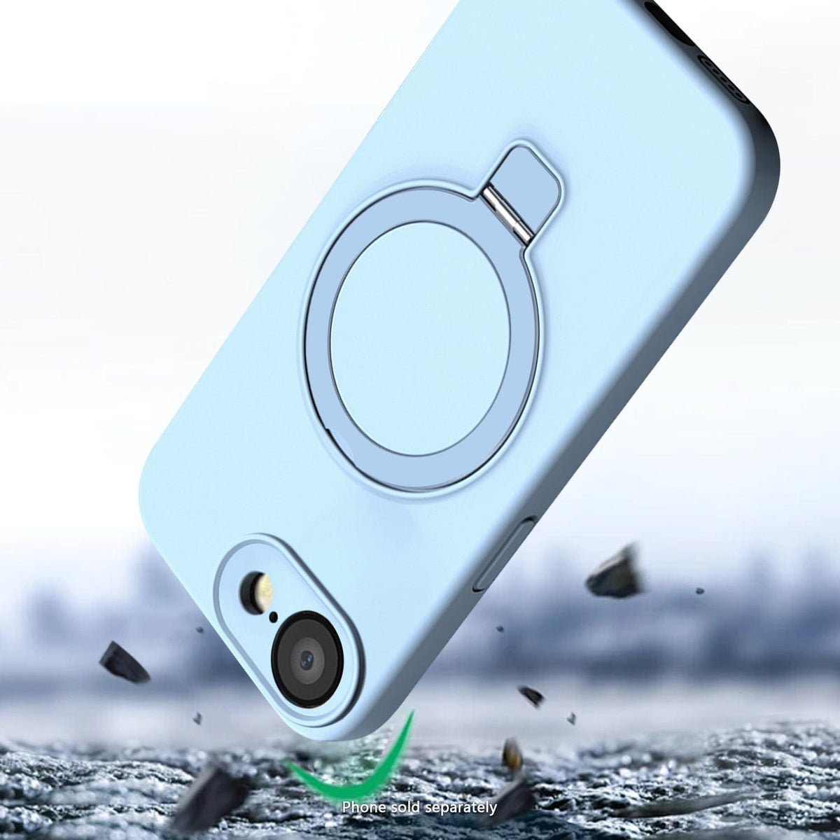 SaharaCase Venture Silicone Case for iPhone 17e & iPhone 16e — case exterior and design details