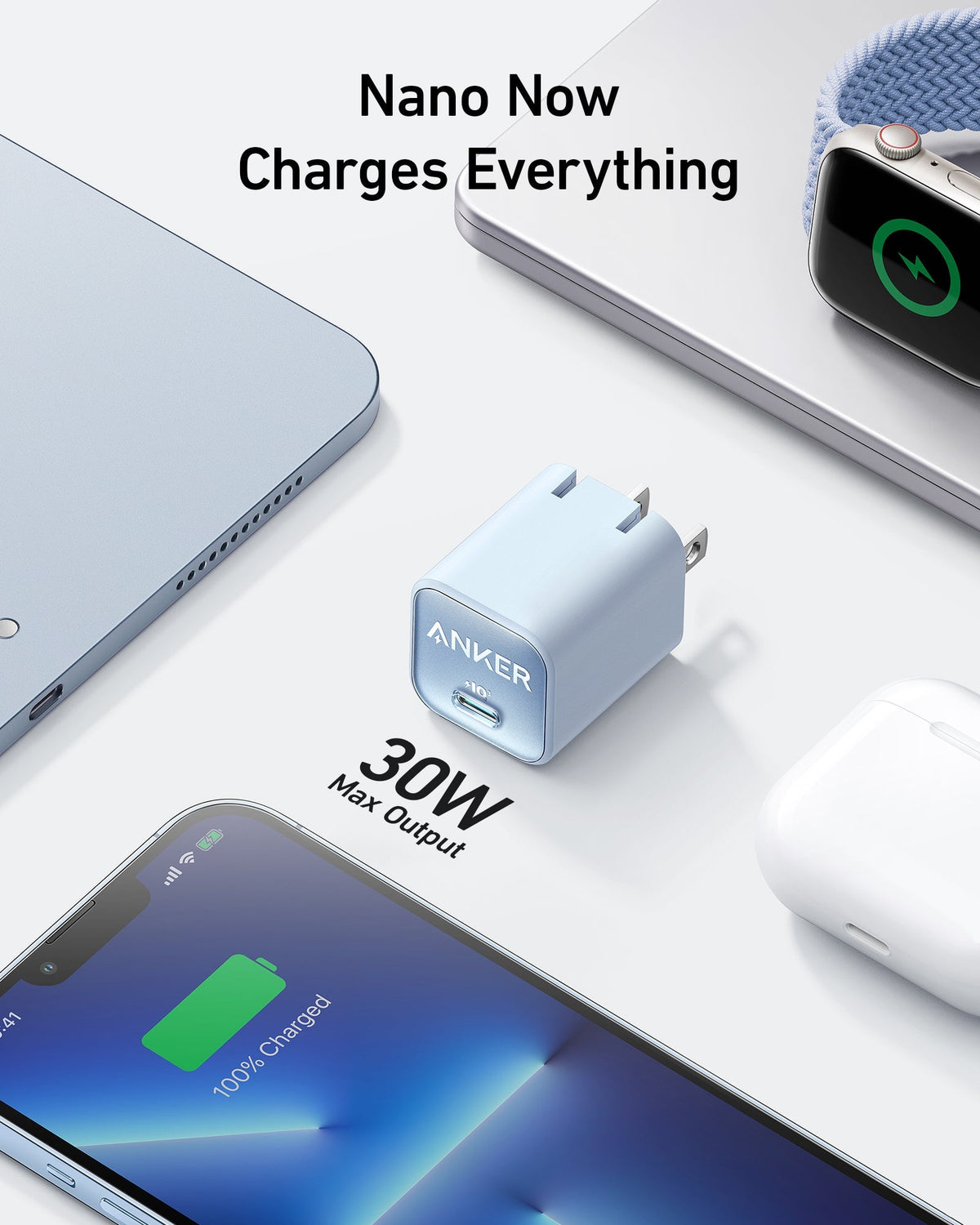Anker Nano 30W USB-C Wall Charger