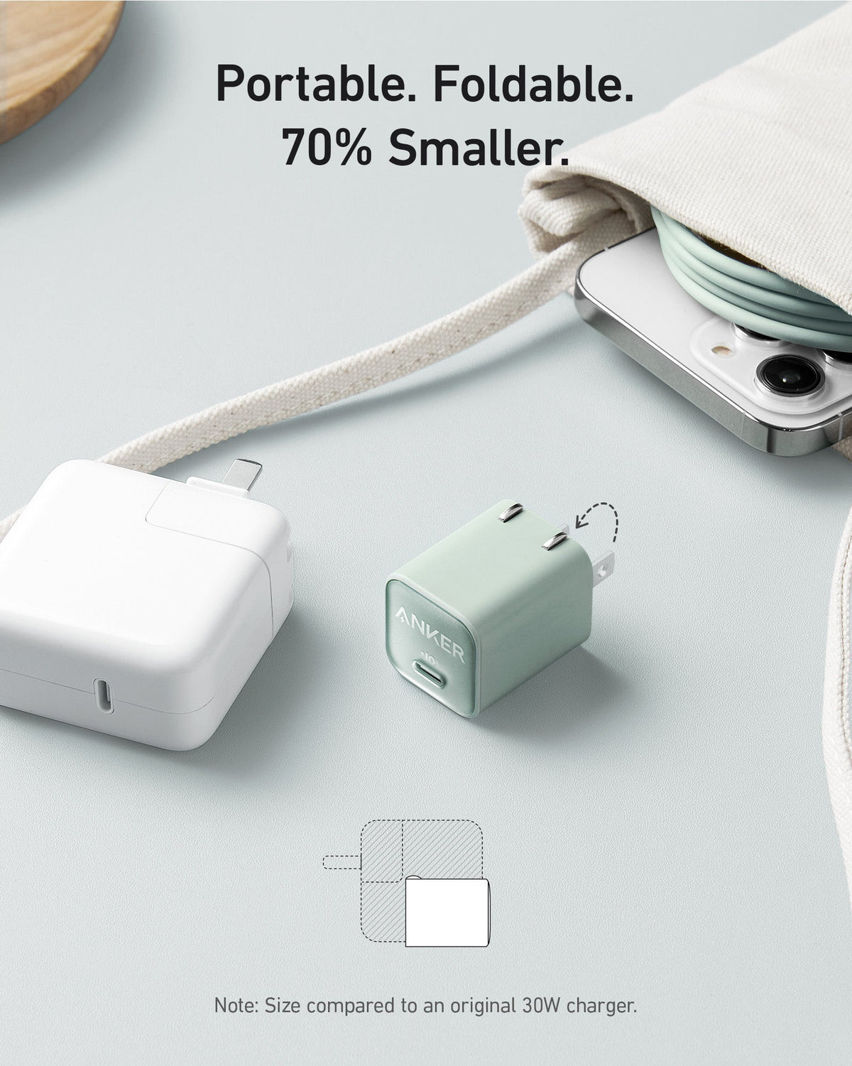 Anker Nano 30W USB-C Wall Charger