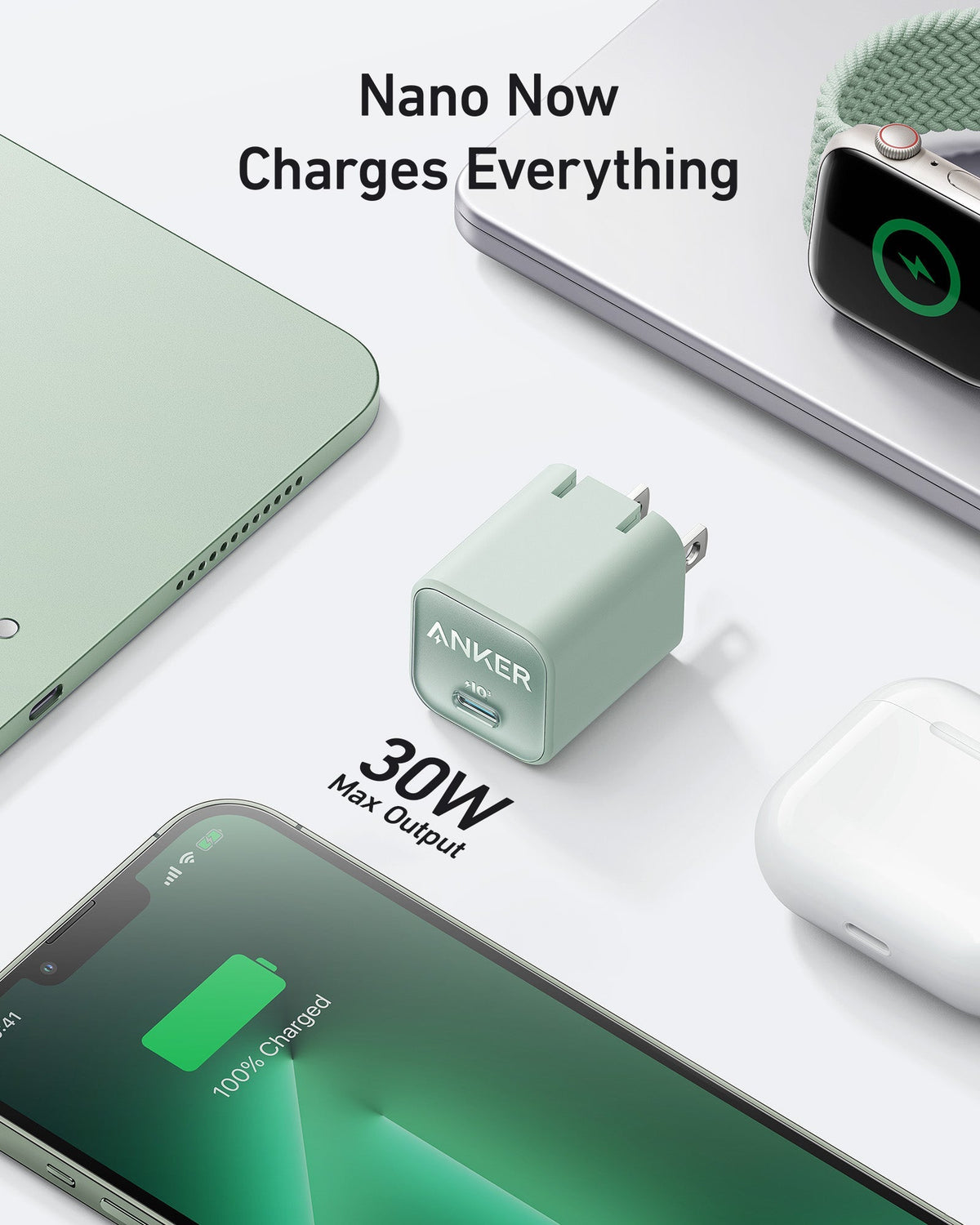 Anker Nano 30W USB-C Wall Charger