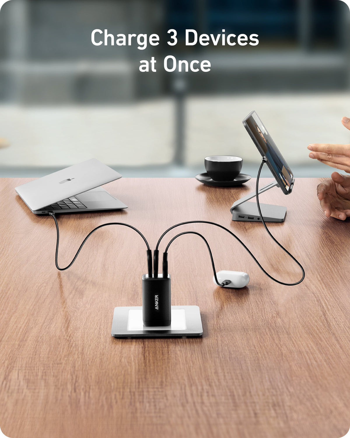 Anker 735 Nano II 65W 3-Port USB-C Charger