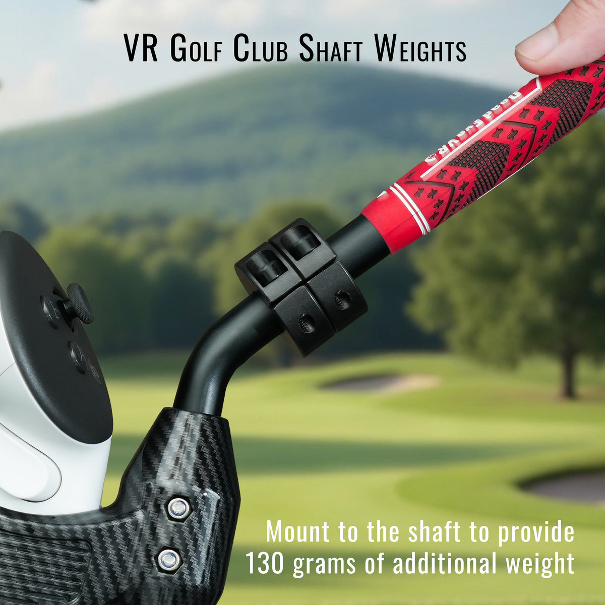 DeadEyeVR DriVR Ace VR Golf Handle for Quest 3, 3S & Pro