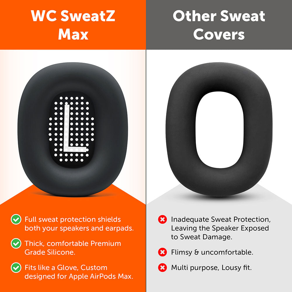 Wicked Cushions Apple Airpods Max 1 Earpad Sweat Covers - WC SweatZ Max