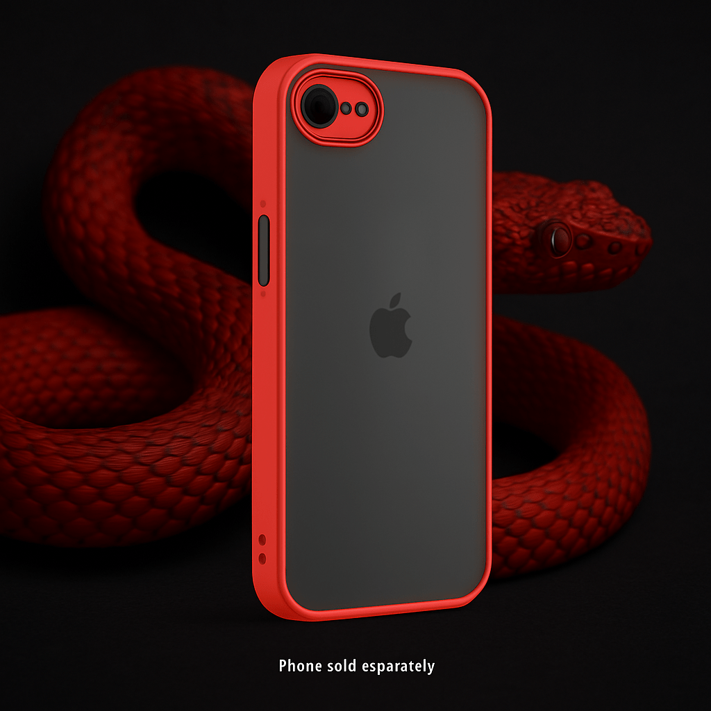 SaharaCase Venture Clear Case for iPhone 17e & iPhone 16e — case fit and edge details