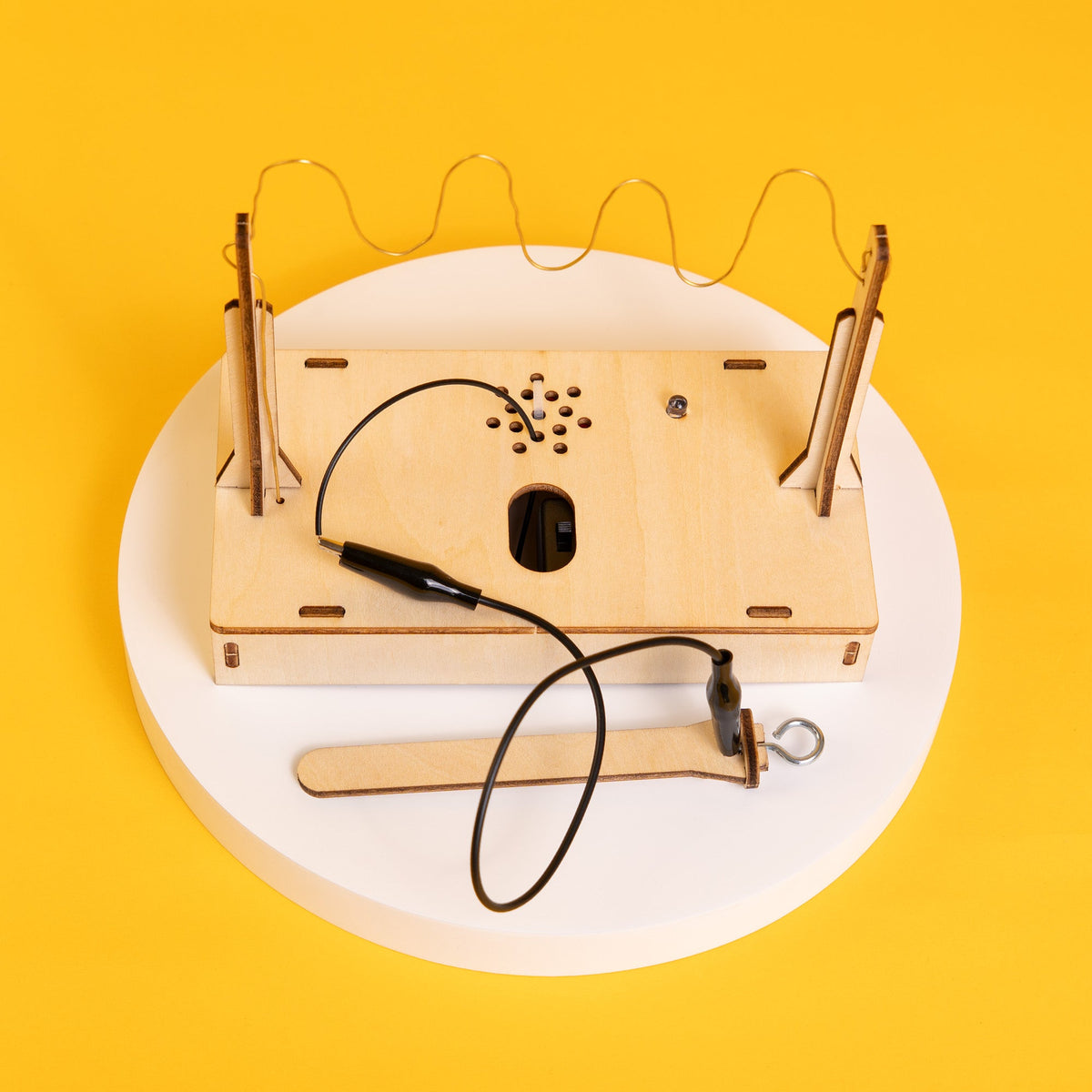 Kitsville Electronic Buzz Wire Game Kit — top view
