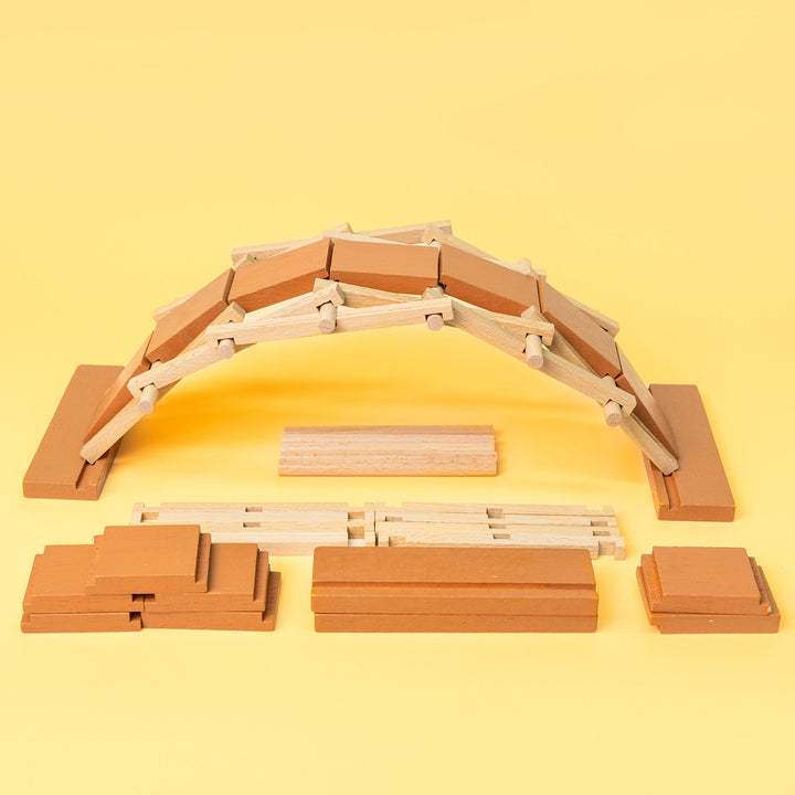 Kitsville Leonardo da Vinci Bridge Engineering Kit — bridge components