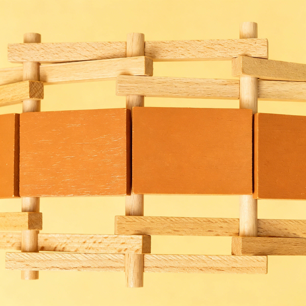 Kitsville Leonardo da Vinci Bridge Engineering Kit — top deck