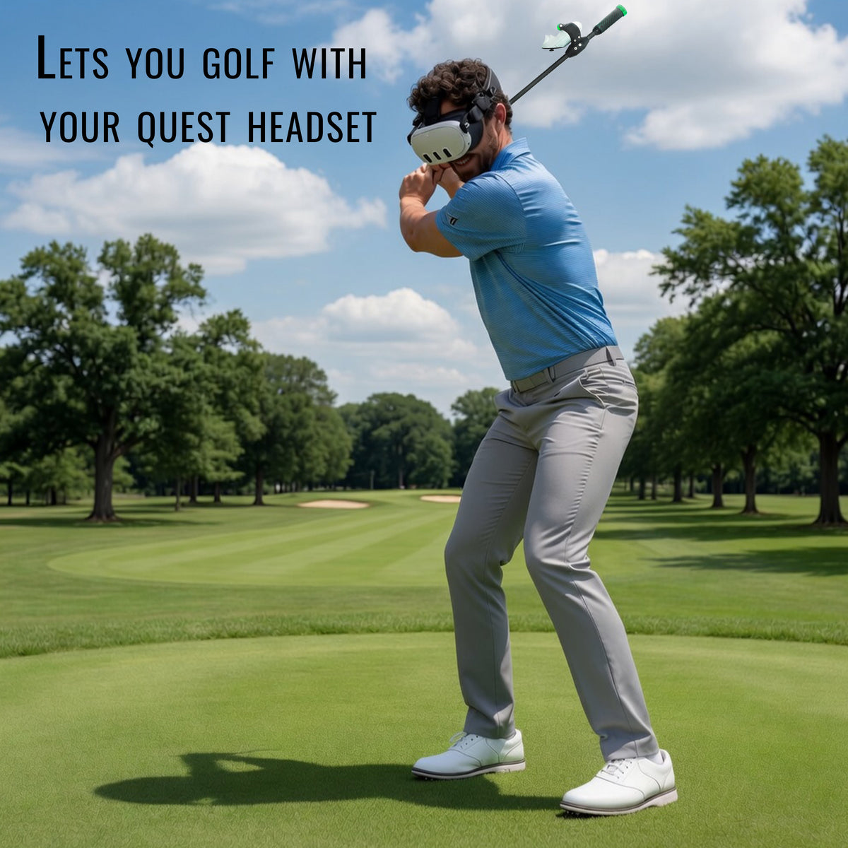 DeadEyeVR DriVR Elite VR Golf Handle