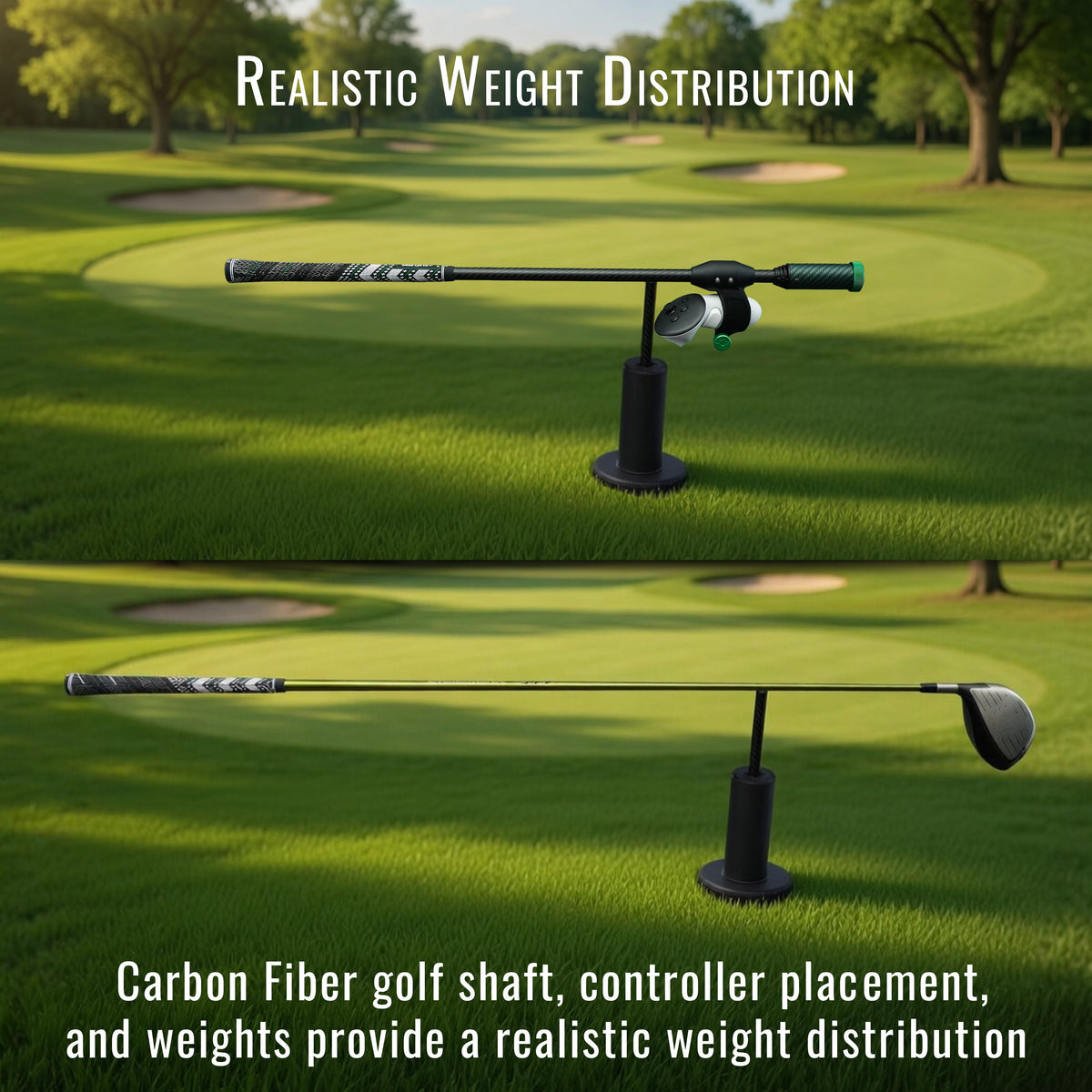 DeadEyeVR DriVR Elite VR Golf Handle