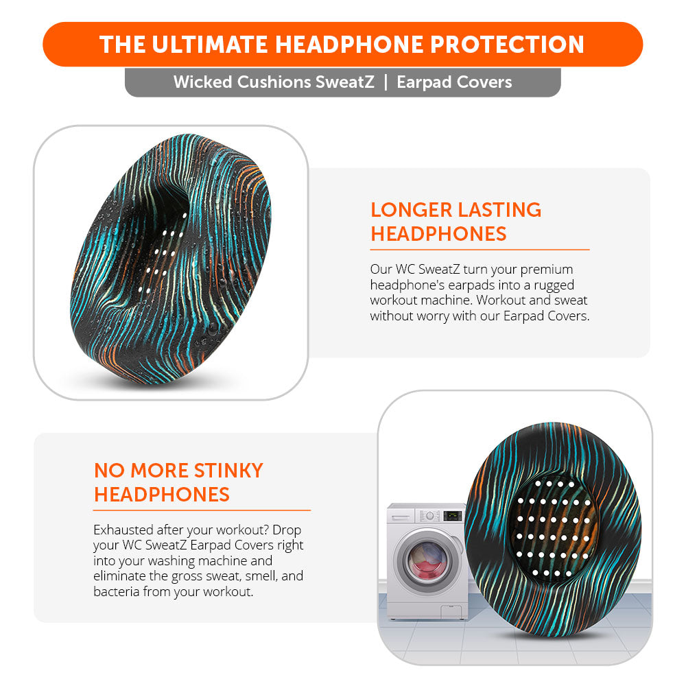 Wicked Cushions Beats Studio 2 & 3 Earpad Sweat Covers - WC SweatZ Studio