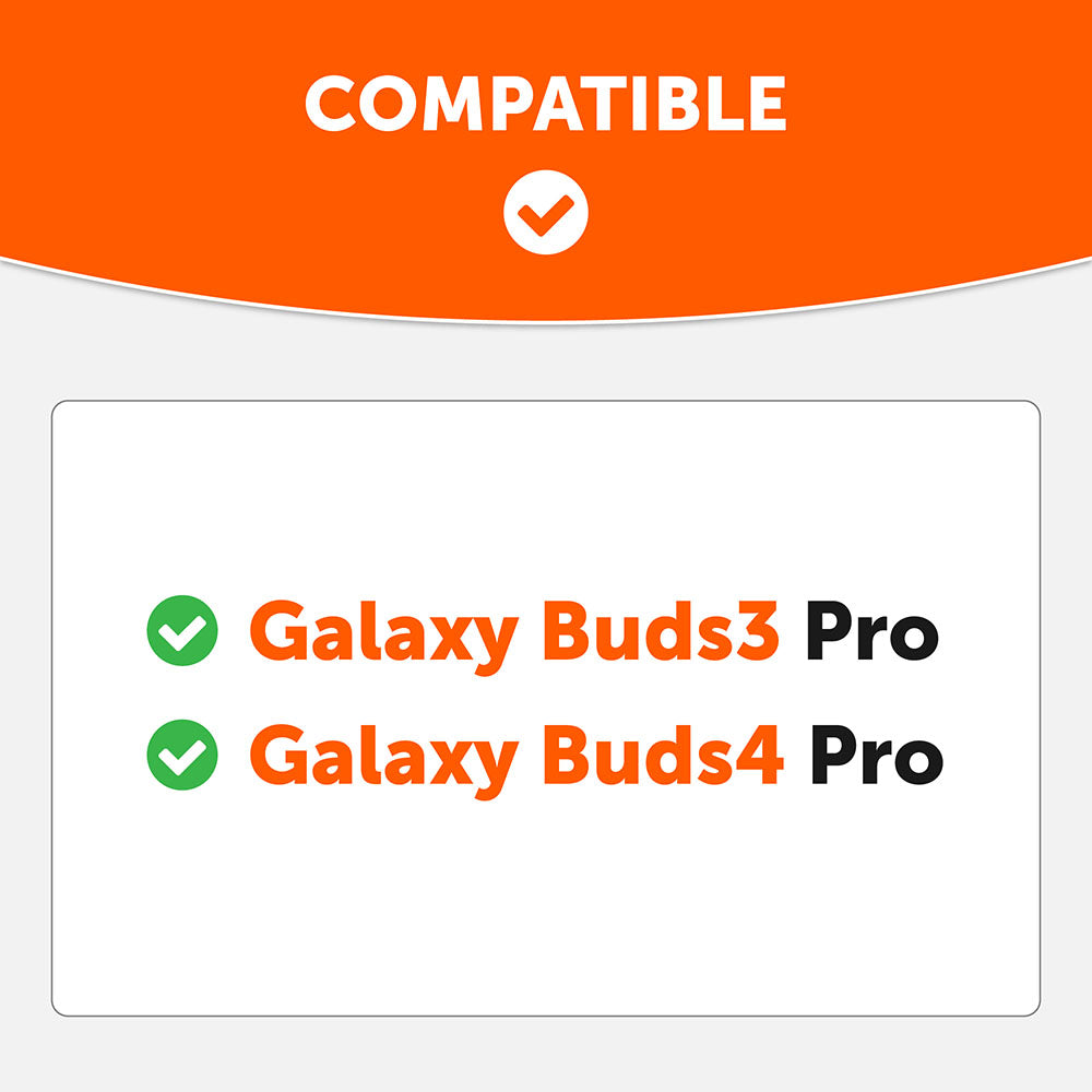Wicked Cushions Galaxy Buds Pro 3 & 4 Memory Foam Ear Tips - WC TipZ Galaxy
