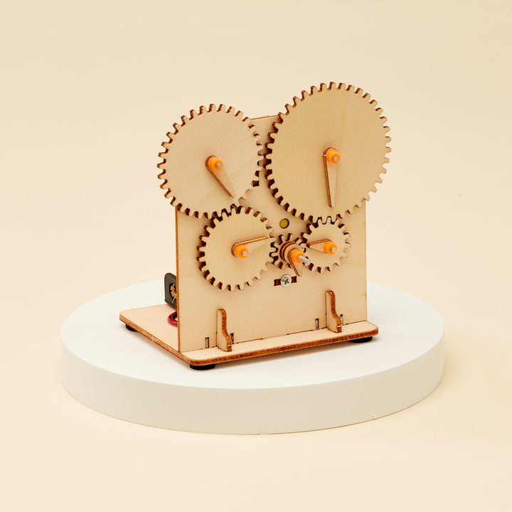 Kitsville ST010: Assembled gear train model