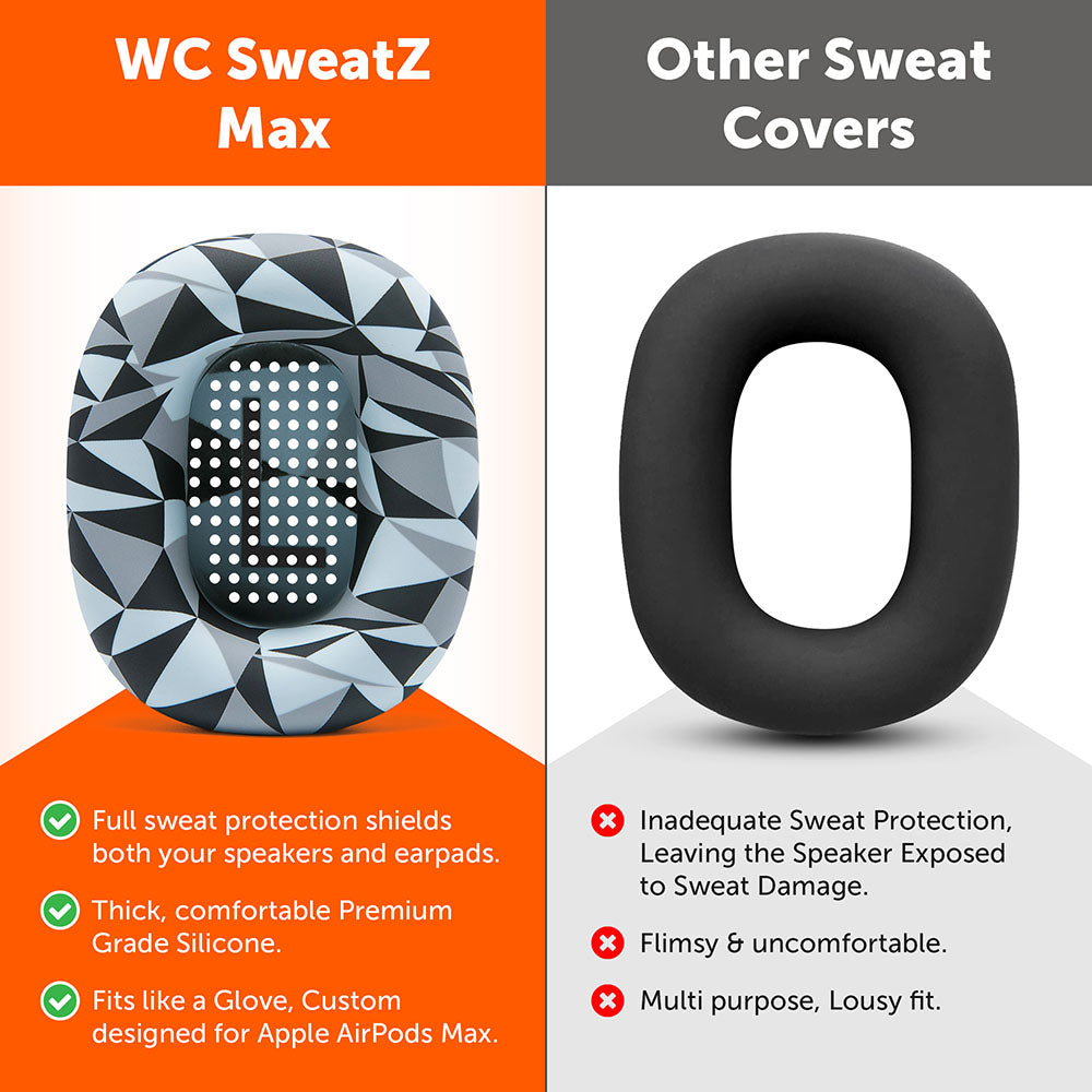Wicked Cushions Apple Airpods Max 1 Earpad Sweat Covers - WC SweatZ Max