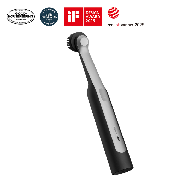 HOTO Wand Cordless Spin Scrubber
