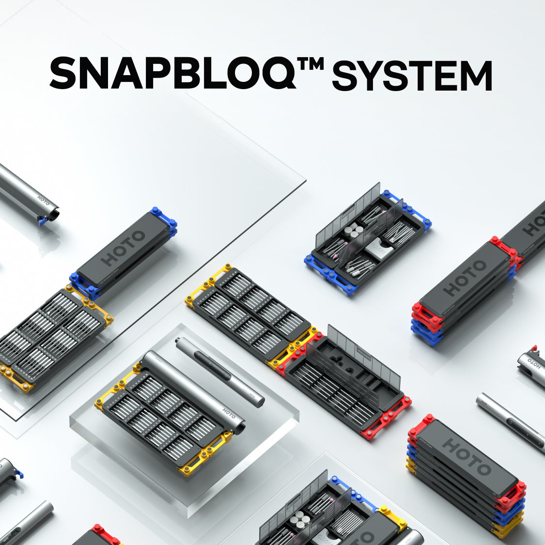 HOTO SNAPBLOQ R-A04 Electric Mini Rotary Tool Kit