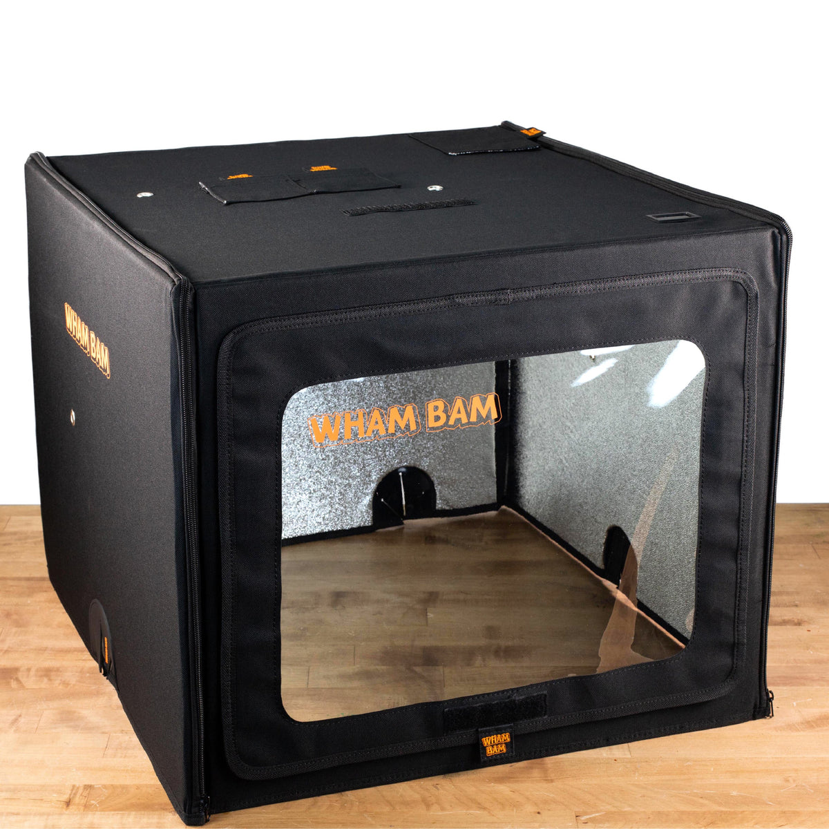 HotBox open enclosure showing reflective interior